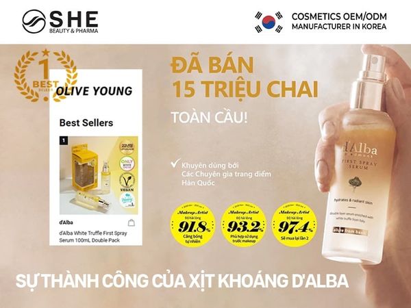 xịt khoáng d'Alba