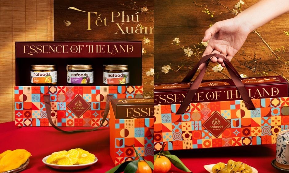 hộp quà tết phú xuân nafoods
