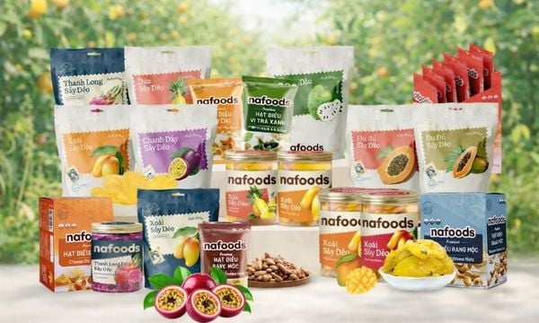 trái cây sấy dẻo, hạt điều