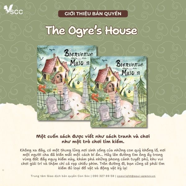 Bản quyền sách thiếu nhi tương tác: The Ogre’s House