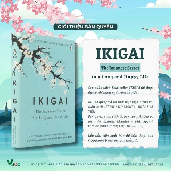 Giới thiệu bản quyền Ikigai – Sự trở lại của hiện tượng sách toàn cầu