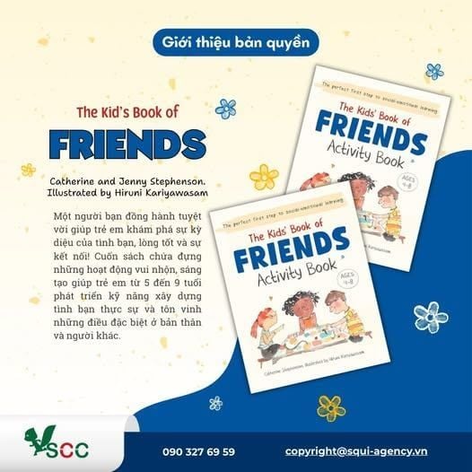 Giới thiệu bản quyền sách FRIENDS: Sách kỹ năng cho bé 5–9 tuổi
