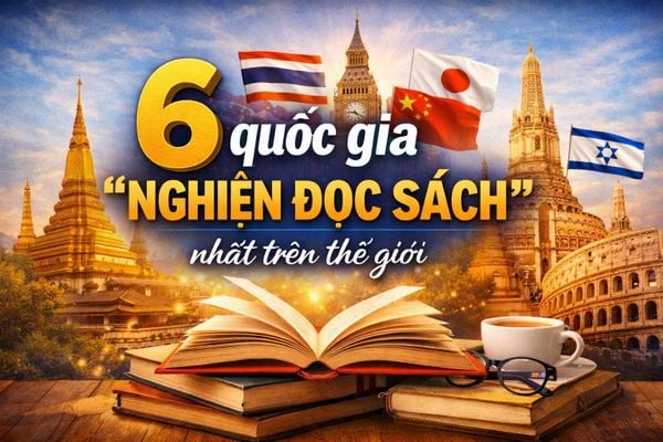 6 quốc gia “NGHIỆN ĐỌC SÁCH” nhất trên thế giới