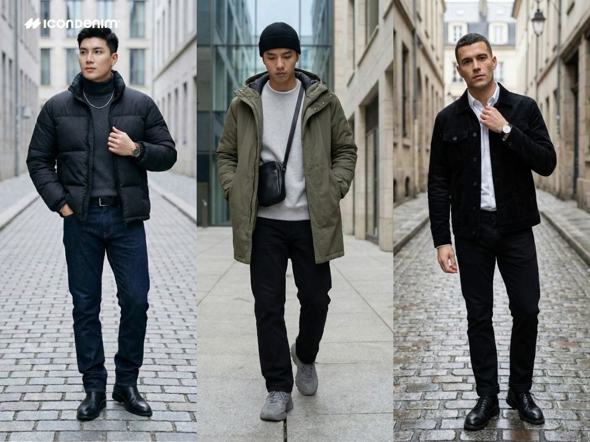 Chuẩn bị các loại áo khoác mùa đông cho nam để giữ ấm
