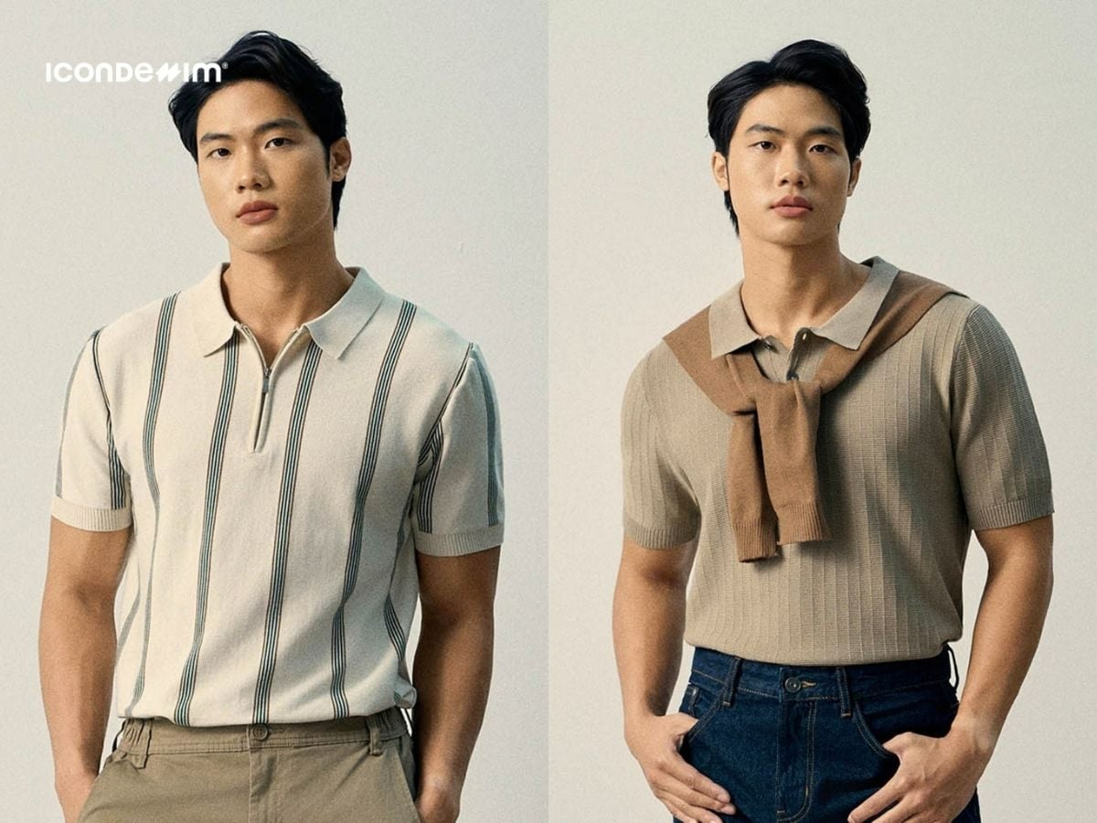 Áo polo là lựa chọn lịch sự cho ngày mùng 2 Tết