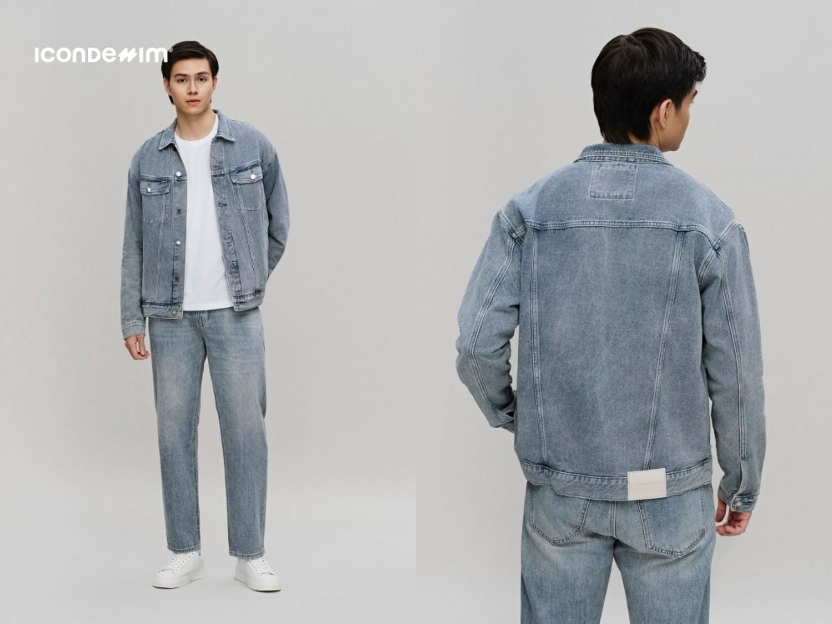 Cool ngầu với phong cách denim on denim ấn tượng ngày đầu năm