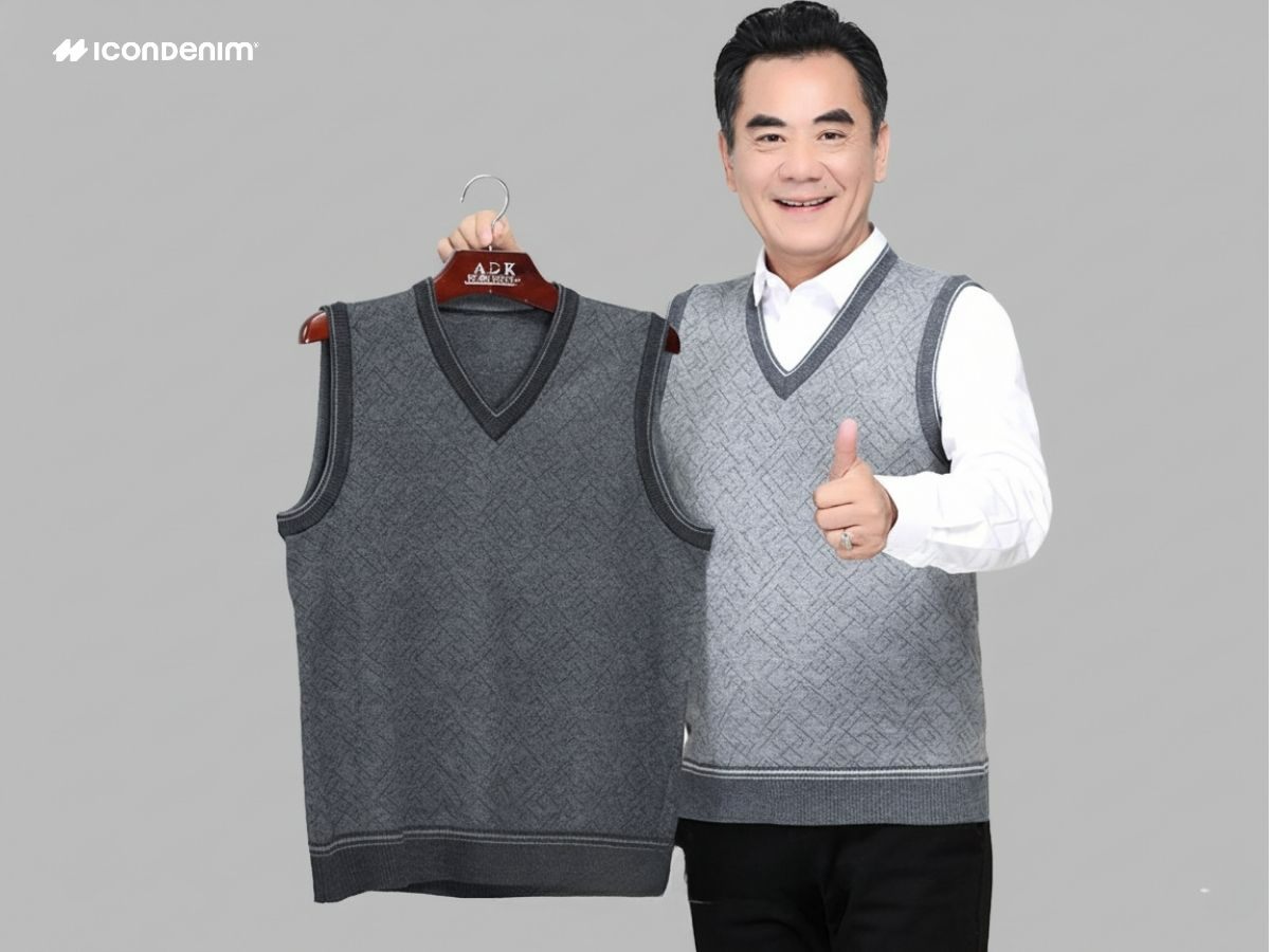 Quà tặng thể hiện sự quan tâm với ông bằng áo len