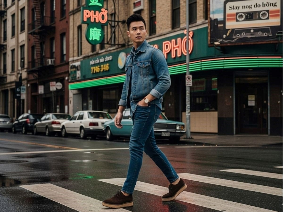 Giày Oxford là items nên cân nhắc khi phối đồ retro