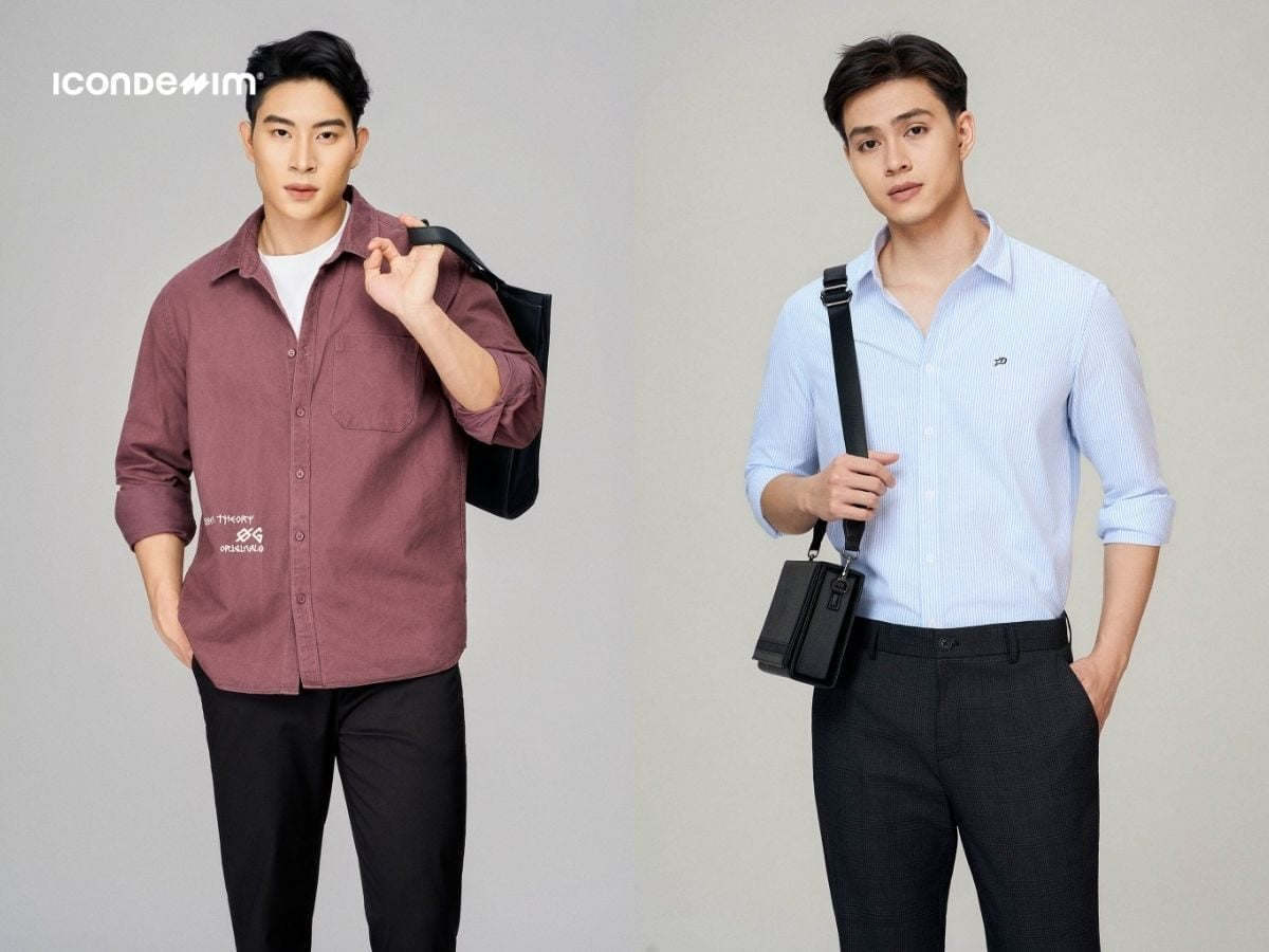 Áo sơ mi luôn là item kinh điển của nam giới