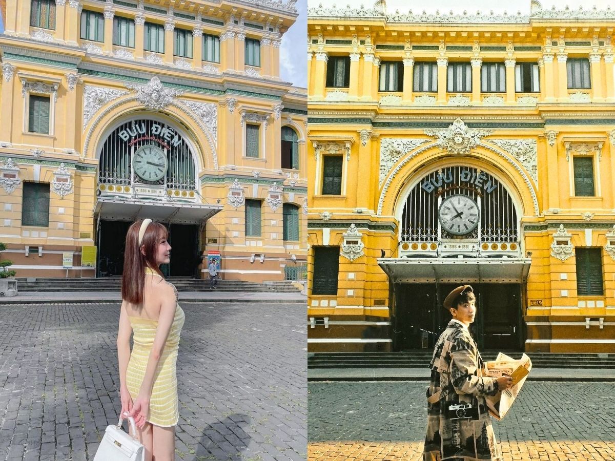 Check in sống ảo tại bưu điện trung tâm TPHCM