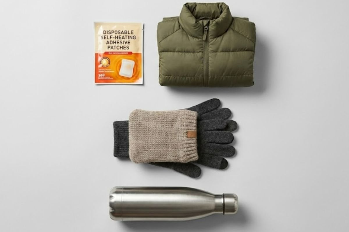 Miếng dán giữ nhiệt, túi sưởi cầm tay, bình nước giữ nhiệt