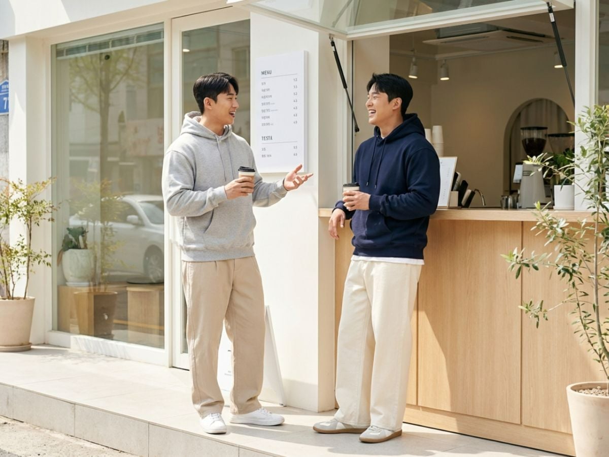 Phối áo hoodie nam big size với quần jogger năng động