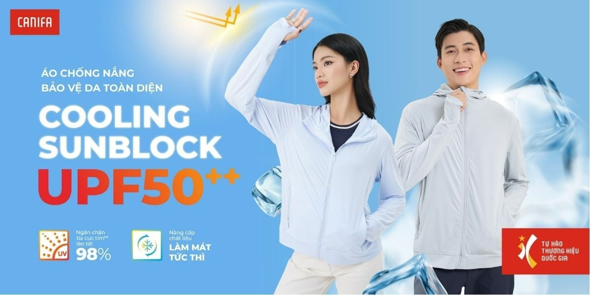 Áo khoác chống nắng Canifa