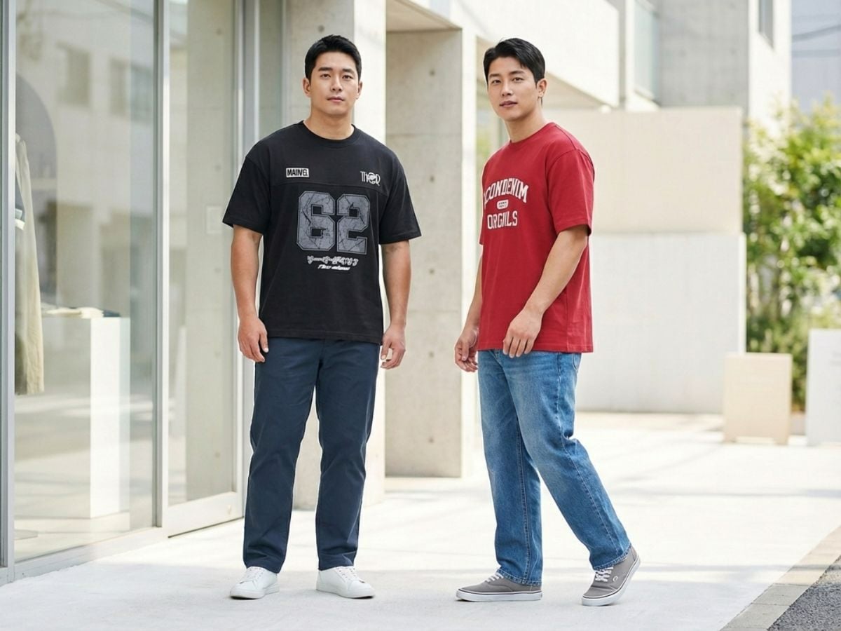 Chọn áo thun big size form gọn gàng, độ rộng vừa đủ