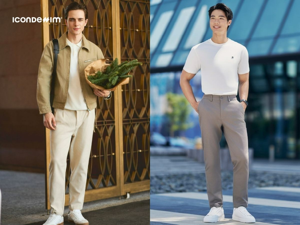 Tuổi Thân có thể dùng trang phục màu vàng đất, nâu, trắng hoặc xám ghi