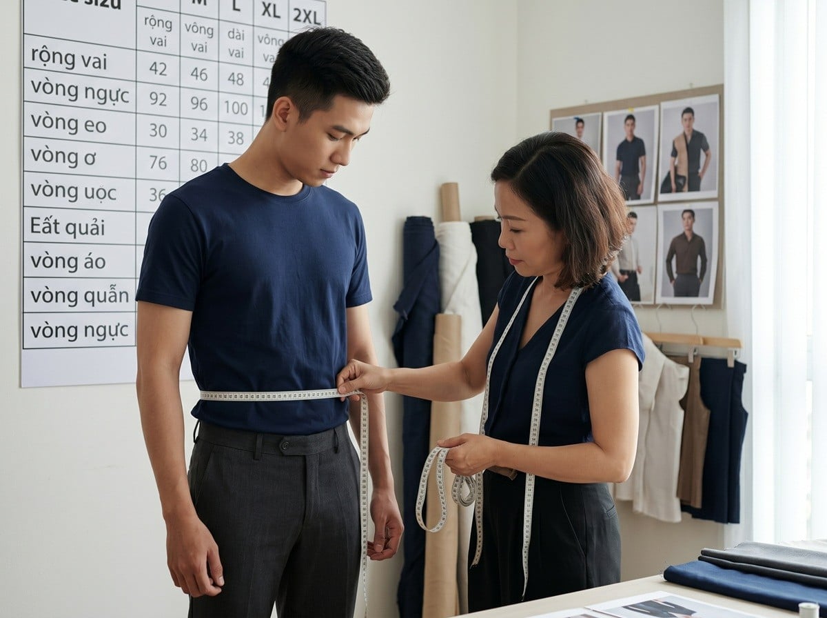 Cân nhắc số đo cơ thể để chọn size chính xác