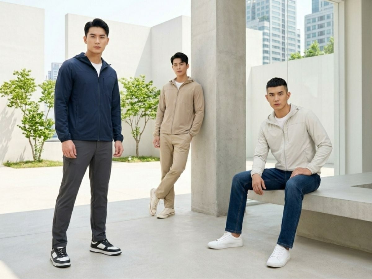 Chọn áo chống nắng nam phù hợp