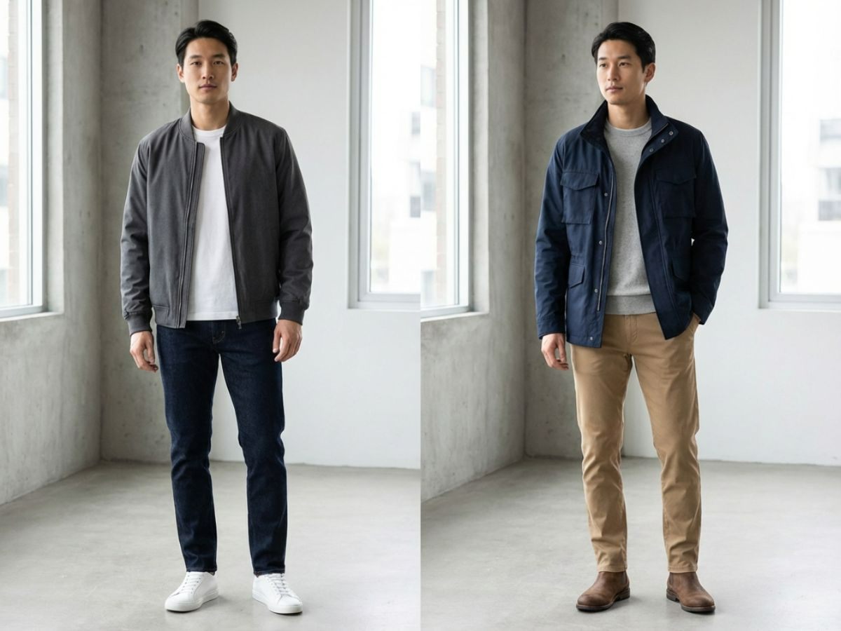 Chọn áo khoác size M