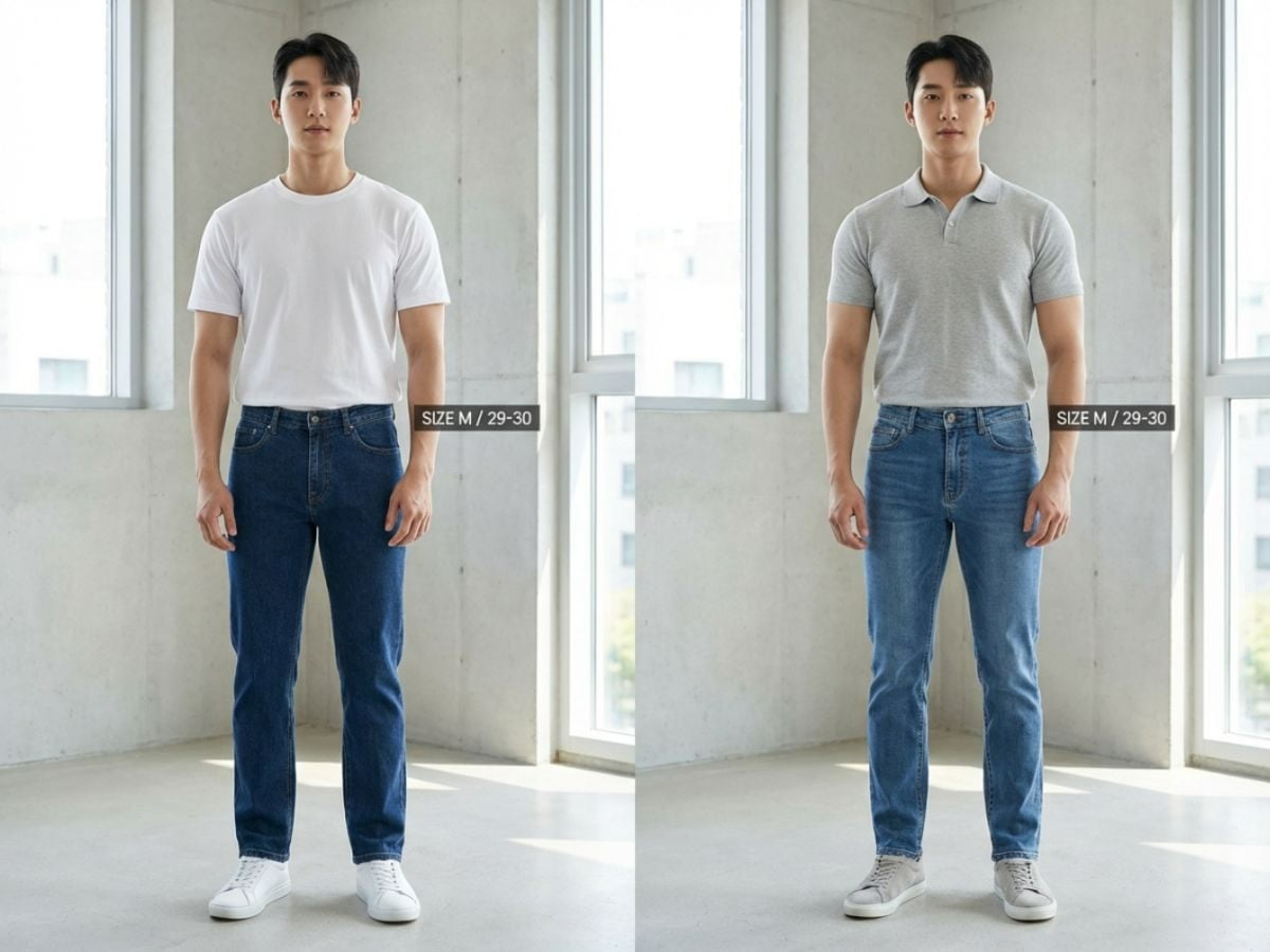 Chọn quần jeans size M