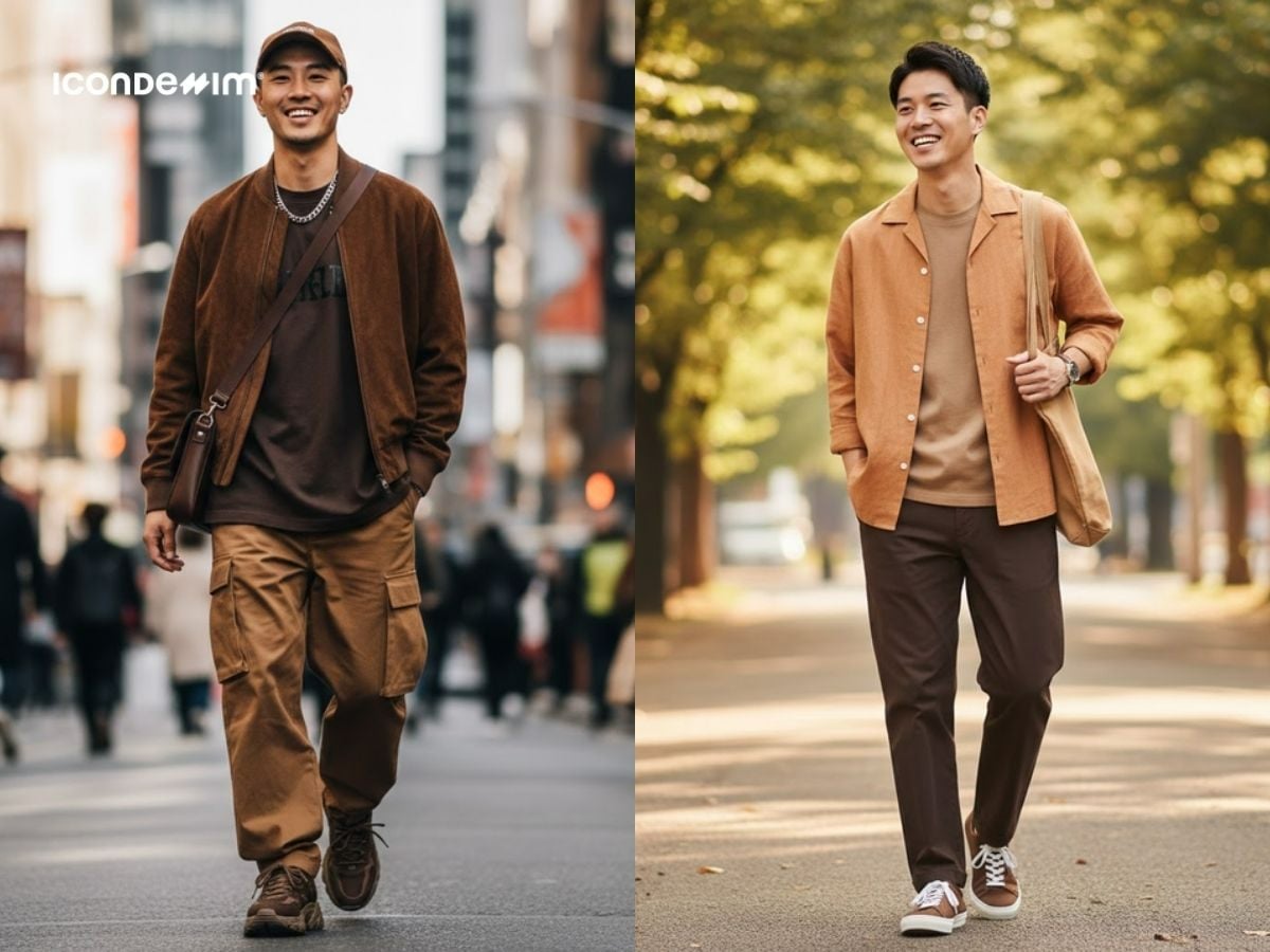 Màu nâu đất mang lại cảm giác an toàn, tin cậy