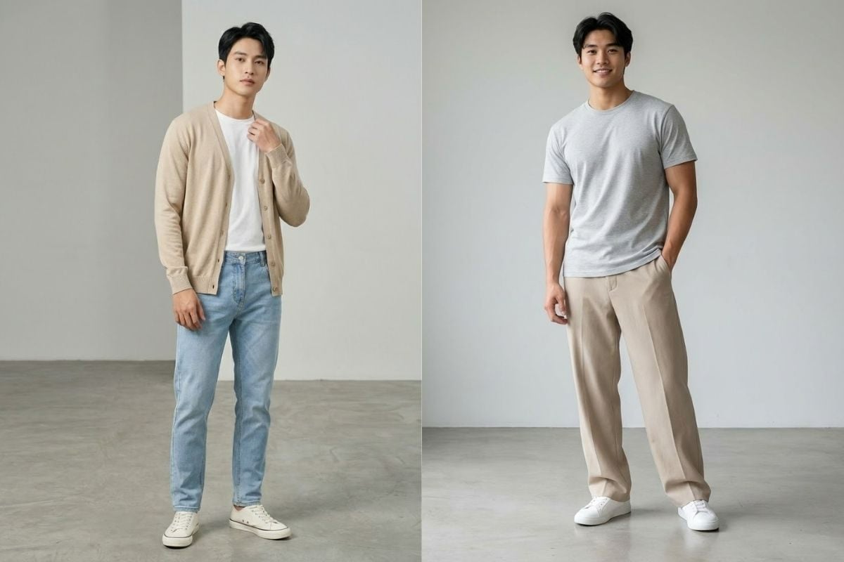 Style Hàn Quốc nam đơn giản nhưng tinh tế