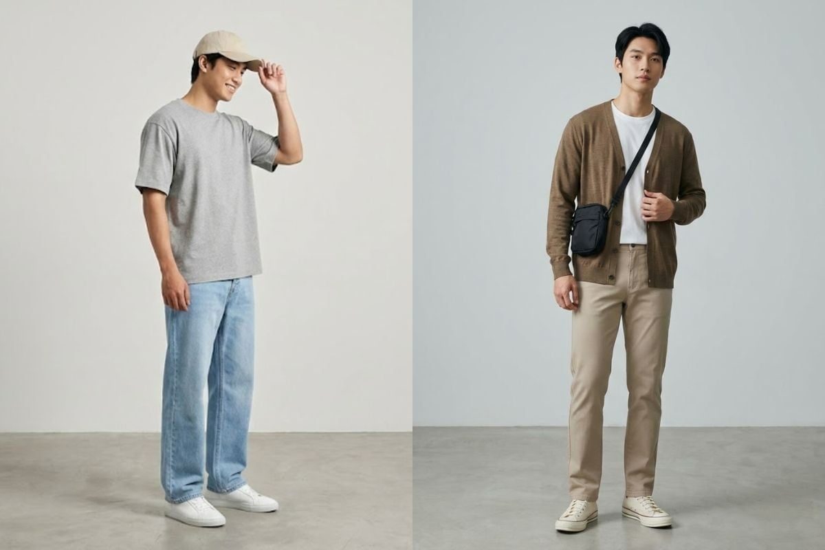 Phong cách Hàn ưu tiên form rộng vừa phải