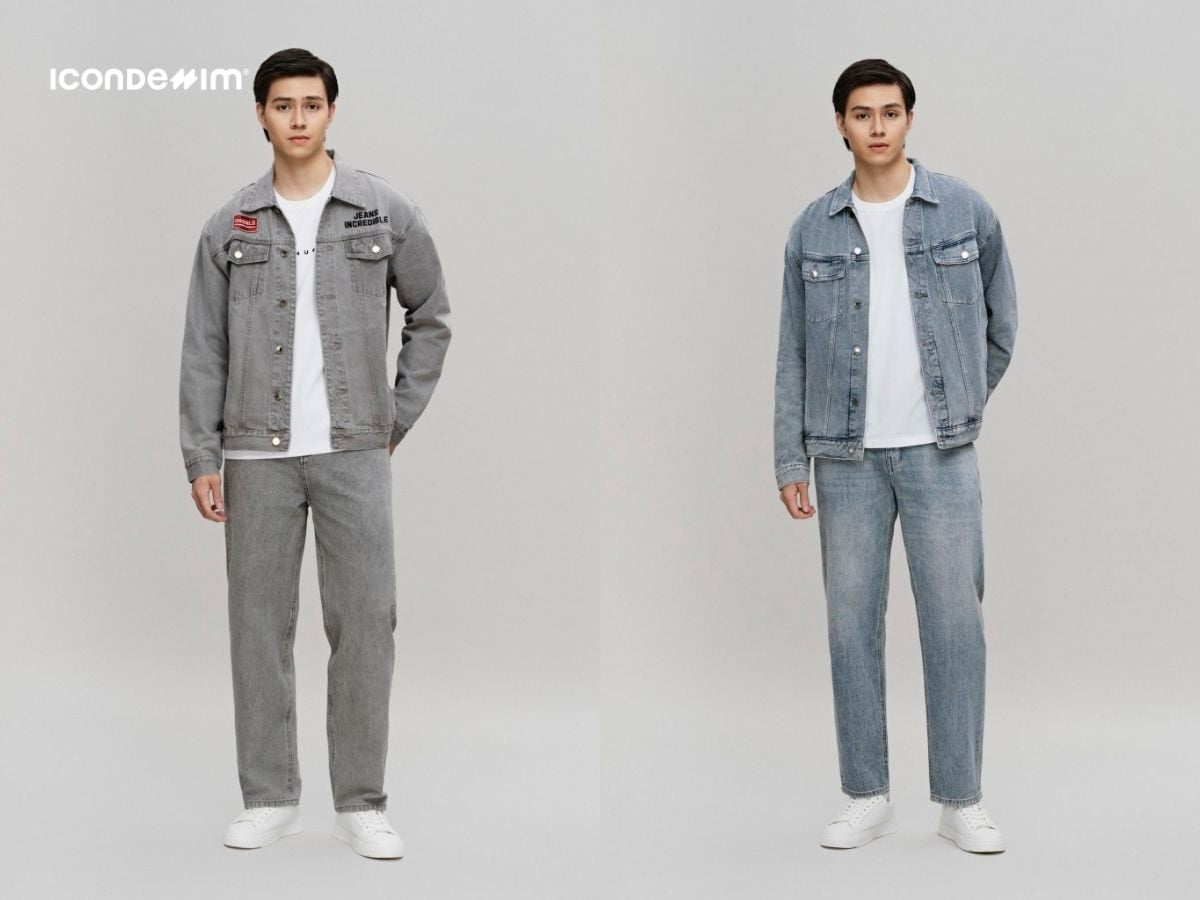 Quần jeans phối set đồng bộ đơn giản mà vẫn nổi bật
