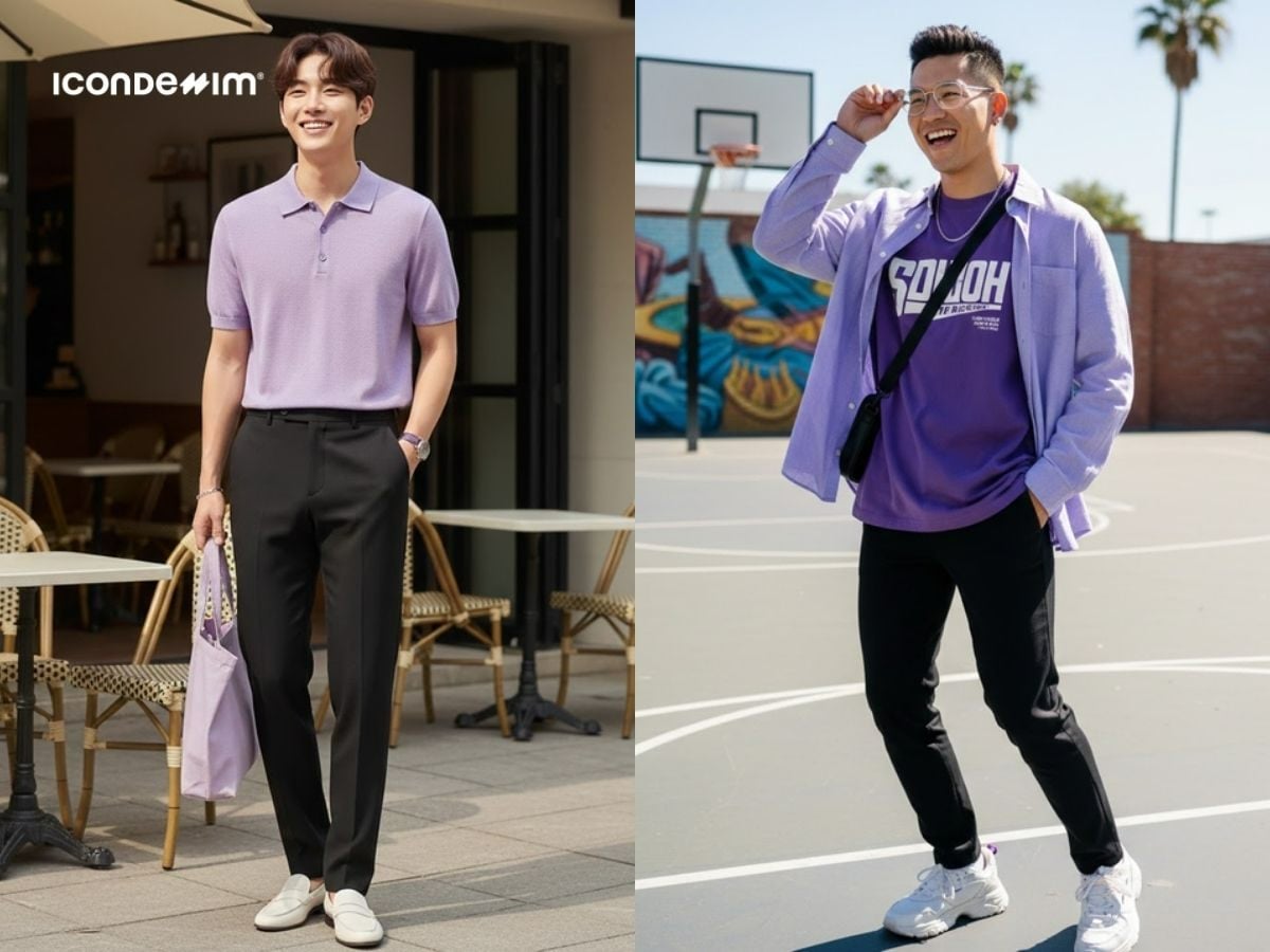 Màu tím đại diện cho sự chung thủy, trí tuệ