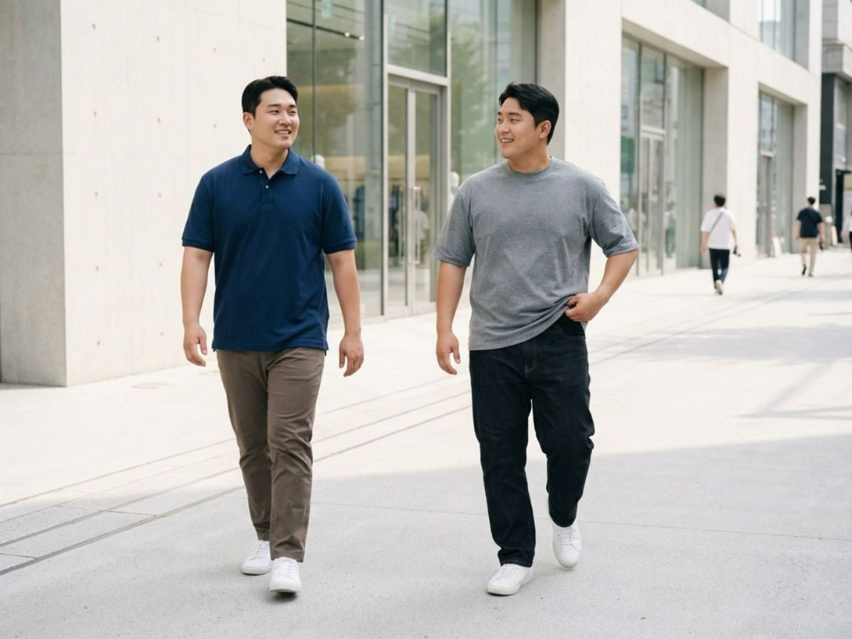 Big size có kích cỡ rộng hơn ở vai, ngực, eo hoặc hông