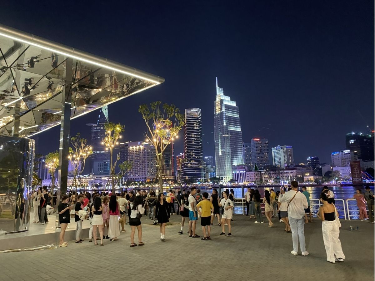 Khu công viên bờ sông Sài Gòn