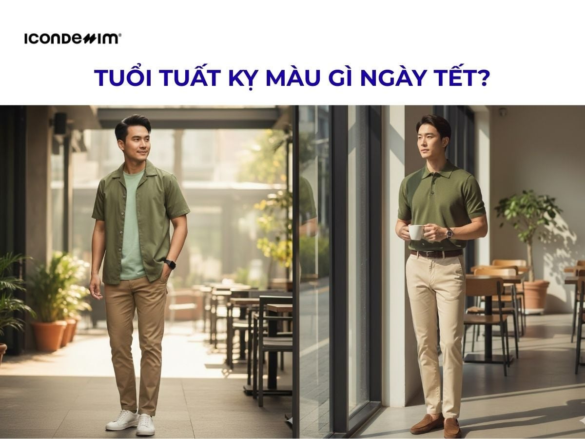 Không nên chọn màu xanh lá, xanh nõn chuối cho người tuổi Tuất