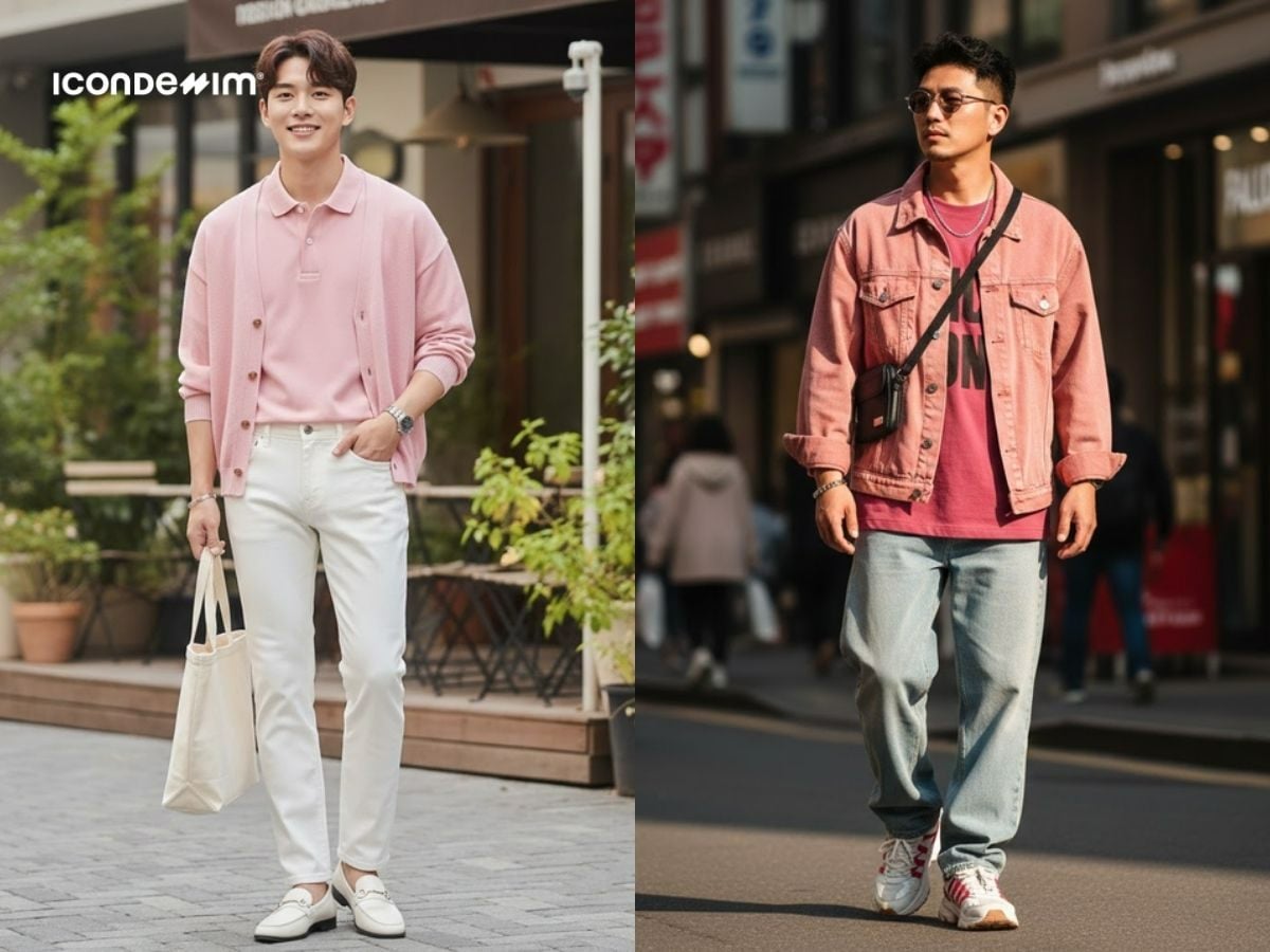 Màu hồng giúp làm mềm đi sự khô khan