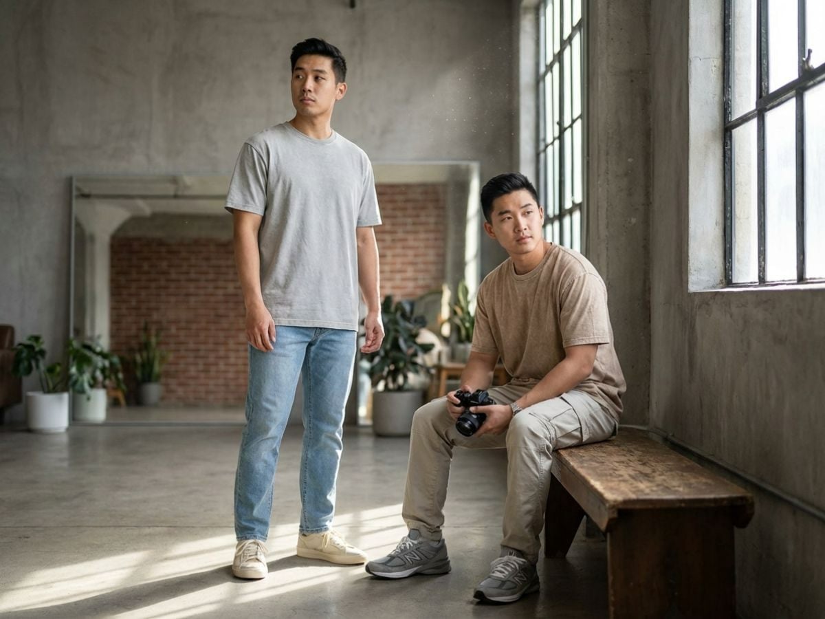 Áo thun garment wash cá tính, bụi nhẹ và hiện đại