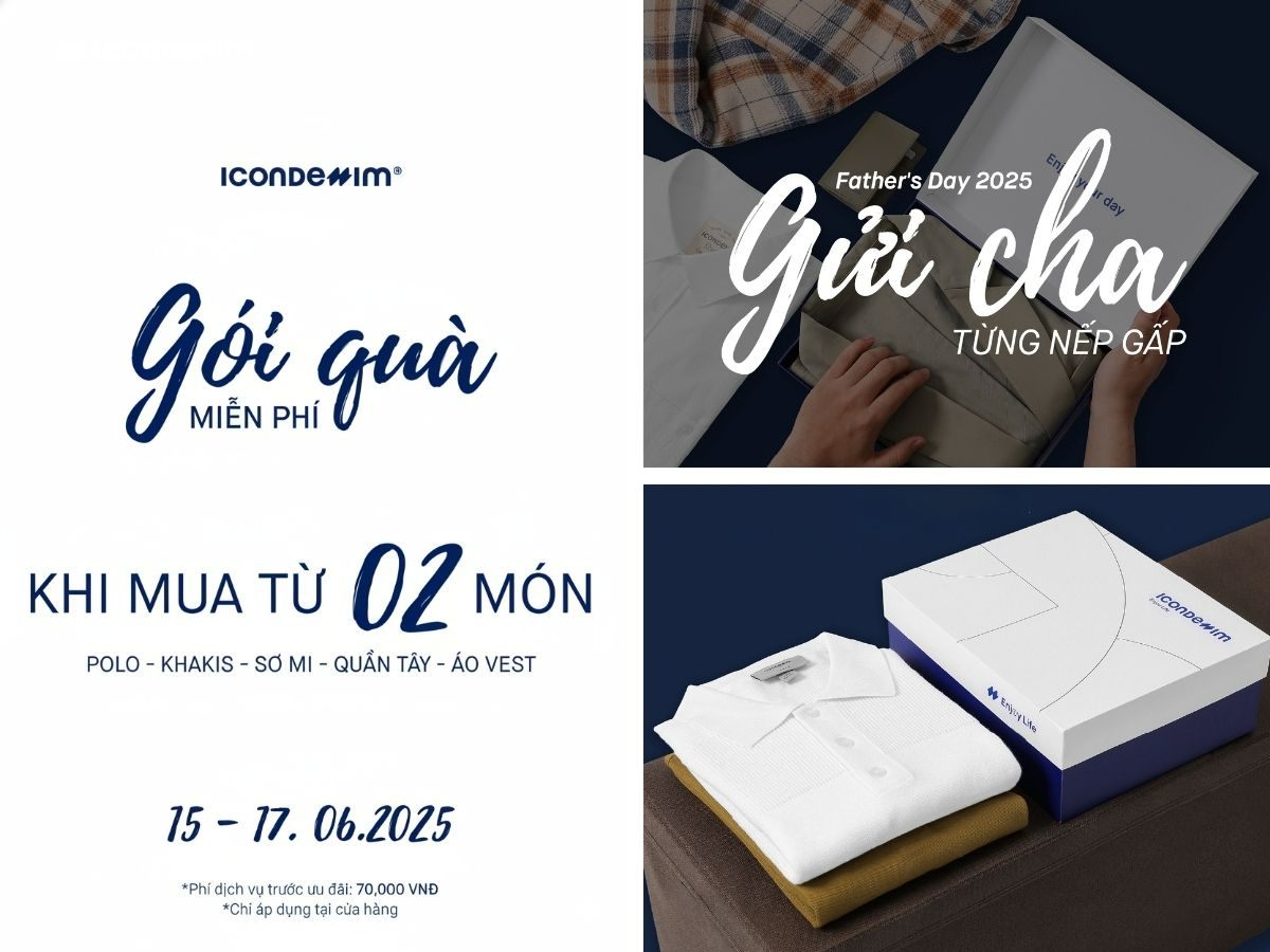 Mua đồ thời trang Ngày của Cha