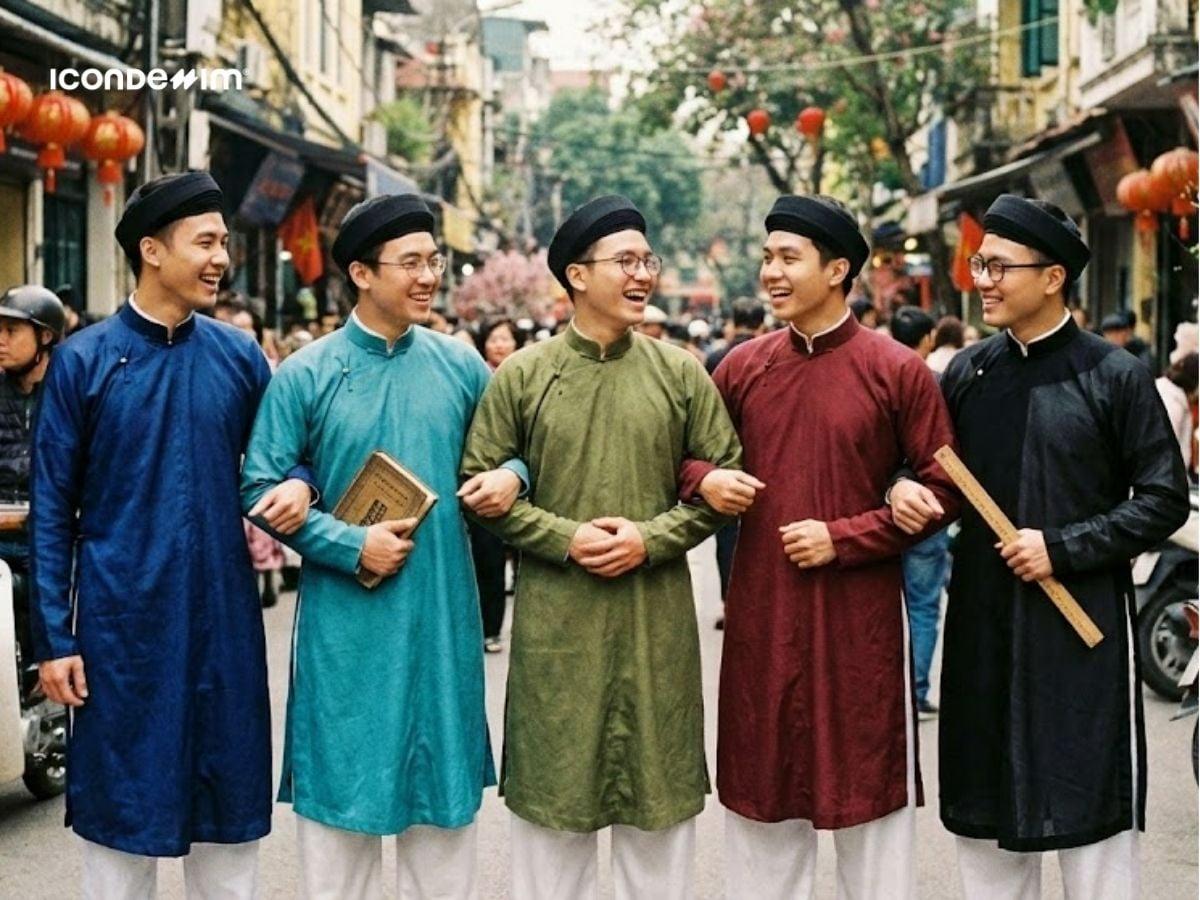 Chụp ảnh nhóm để lưu lại những khoảnh khắc thanh xuân với hội bạn