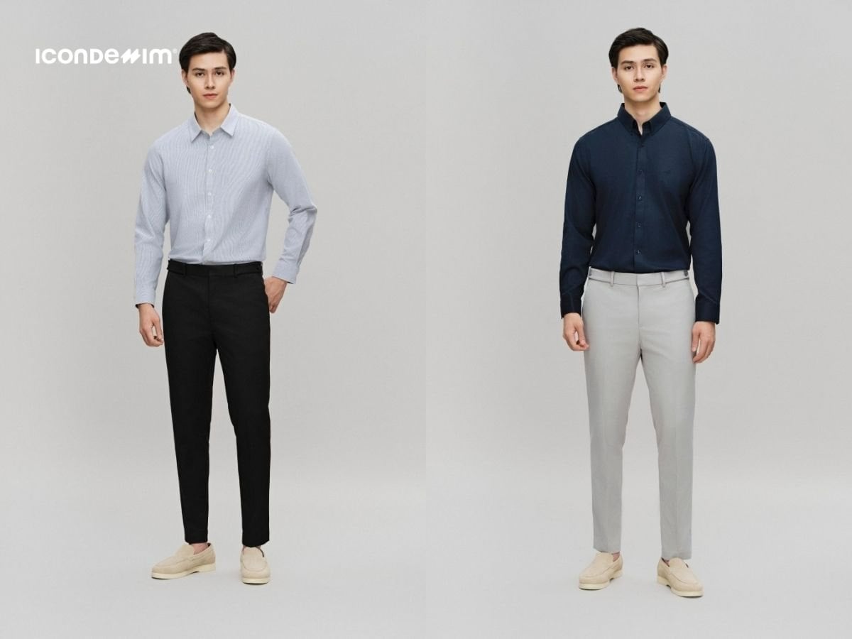 Đơn giản nhưng đầy tinh tế với set đồ áo sơ mi và quần tây