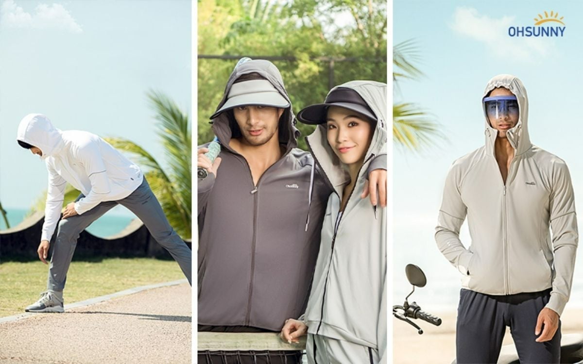 Áo khoác chống nắng thoáng mát Ohsunny