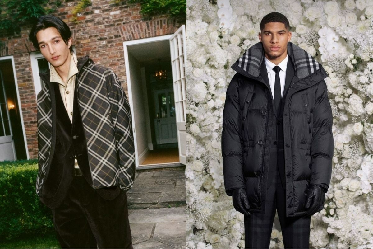 Hãng áo khoác nam nổi tiếng thế giới thanh lịch Burberry