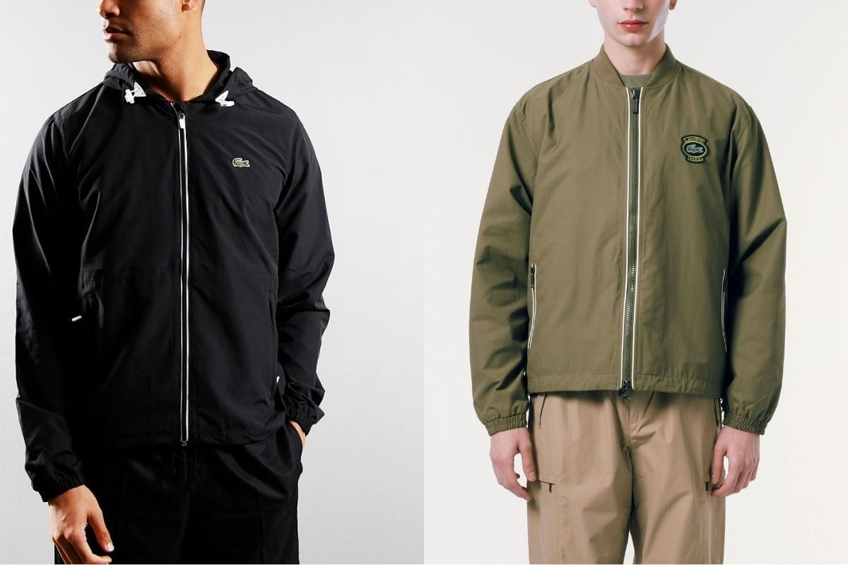 Thương hiệu áo khoác nam cao cấp Lacoste