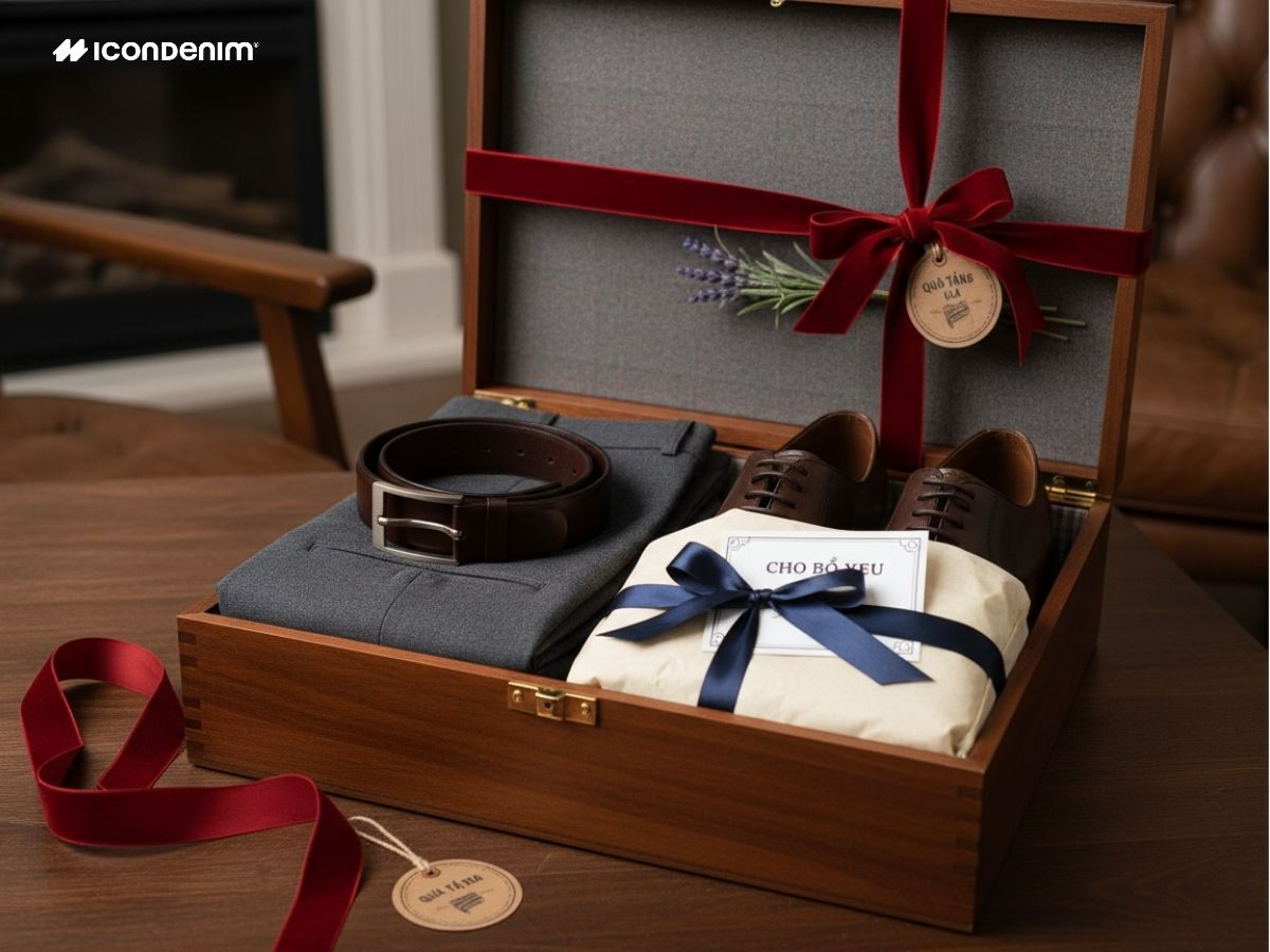 Set đồ công sở quà cho bố cần thiết hằng ngày