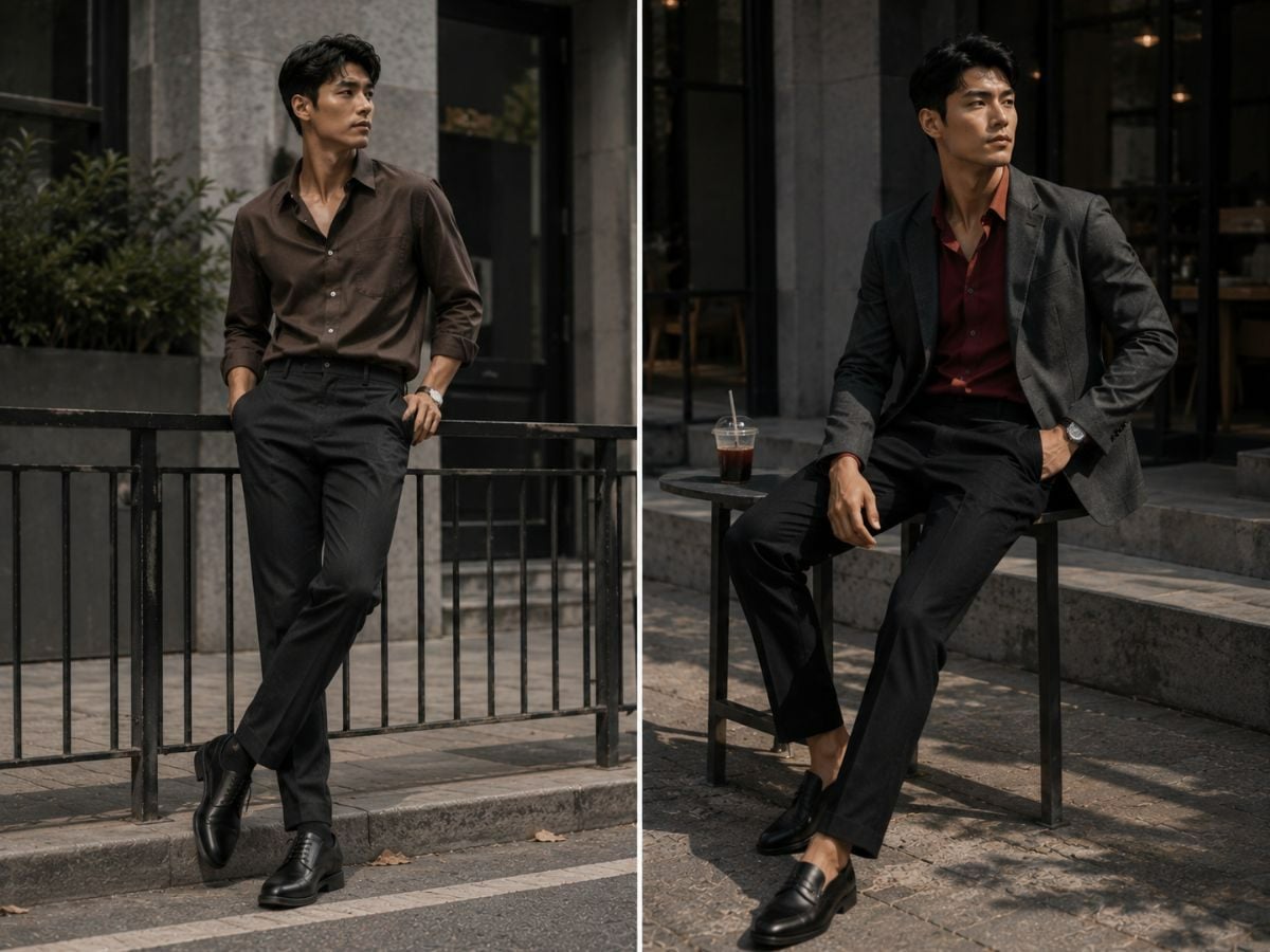 Outfit dự tiệc cho nam da ngăm