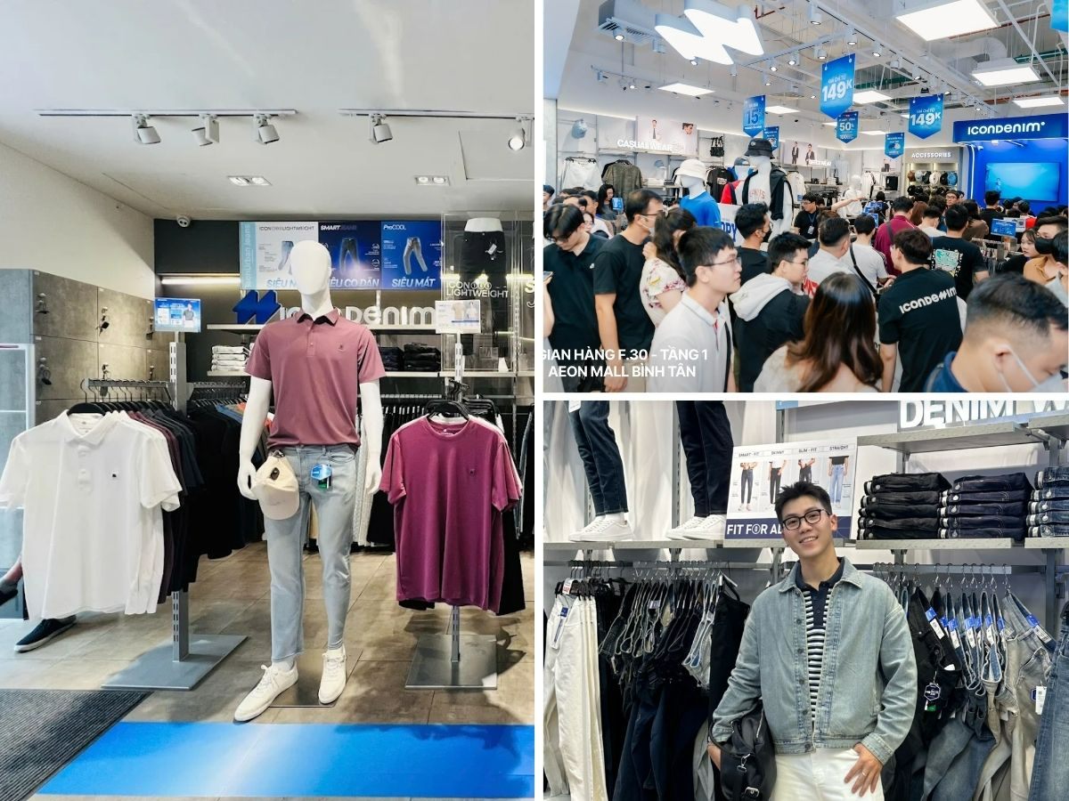 Cửa hàng thời trang nam ICONDENIM