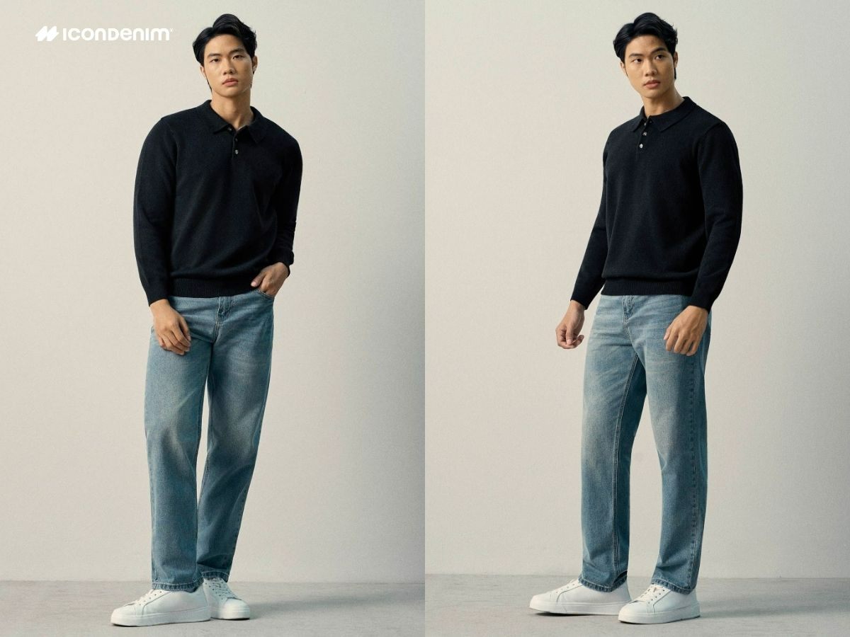 Trưởng thành, chỉn chu, ấm áp với quần ống rộng và áo len tay dài