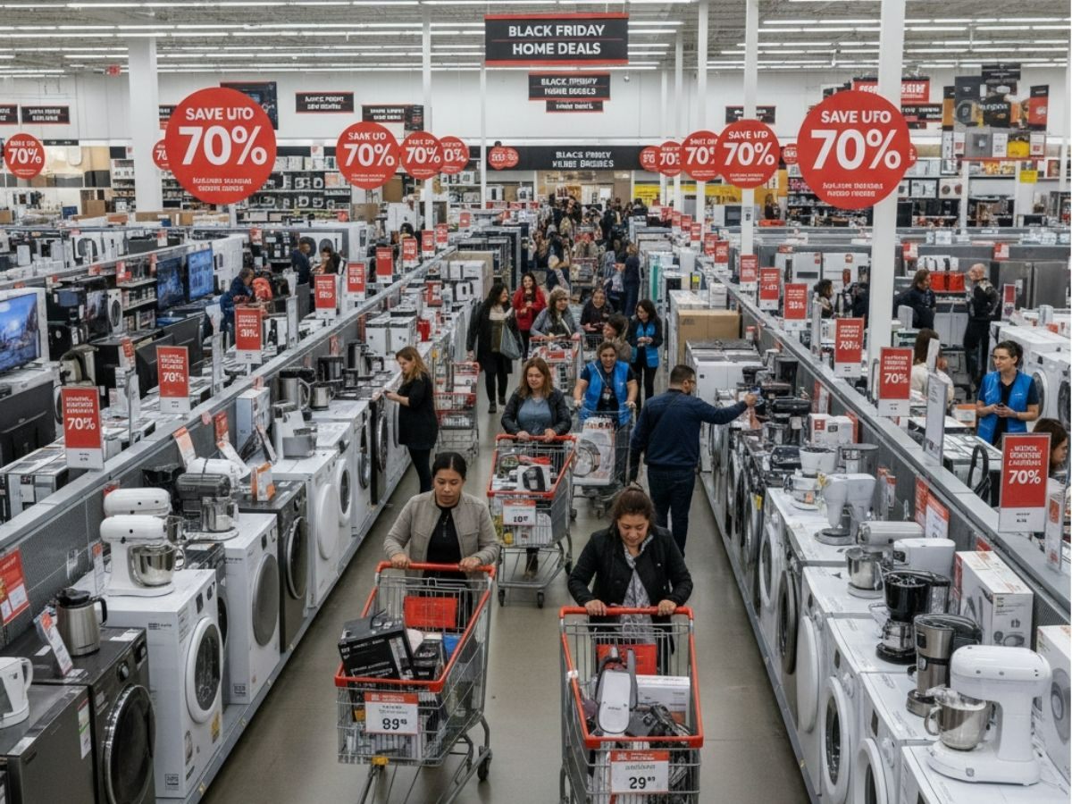 Mua đồ gia dụng có thể dùng lâu dài cho gia đình vào dịp Black Friday