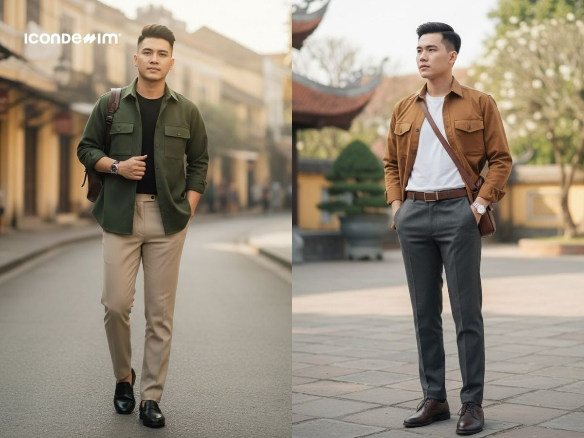 Set đồ đi chùa ngày xuân ấm áp