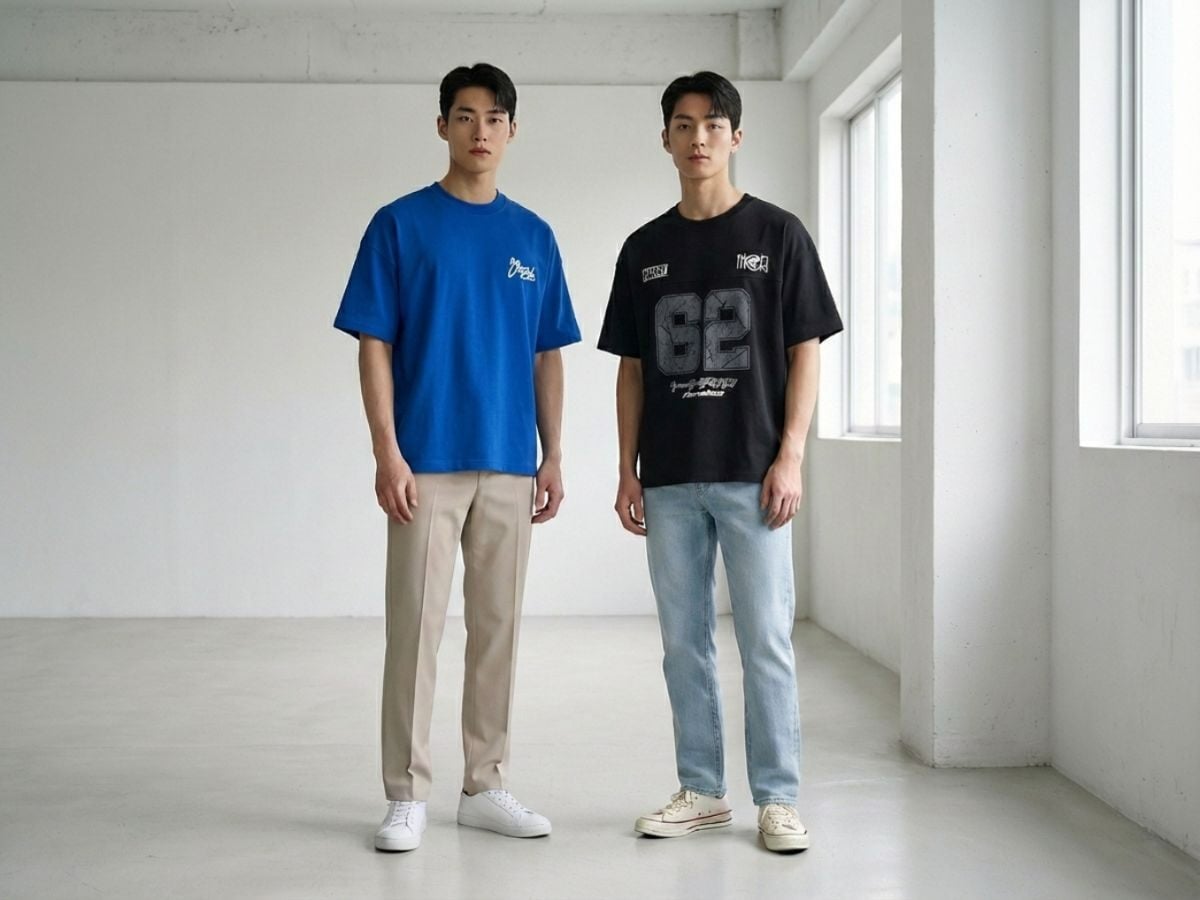 Áo thun boxy hiện đại, gọn dáng và dễ mặc