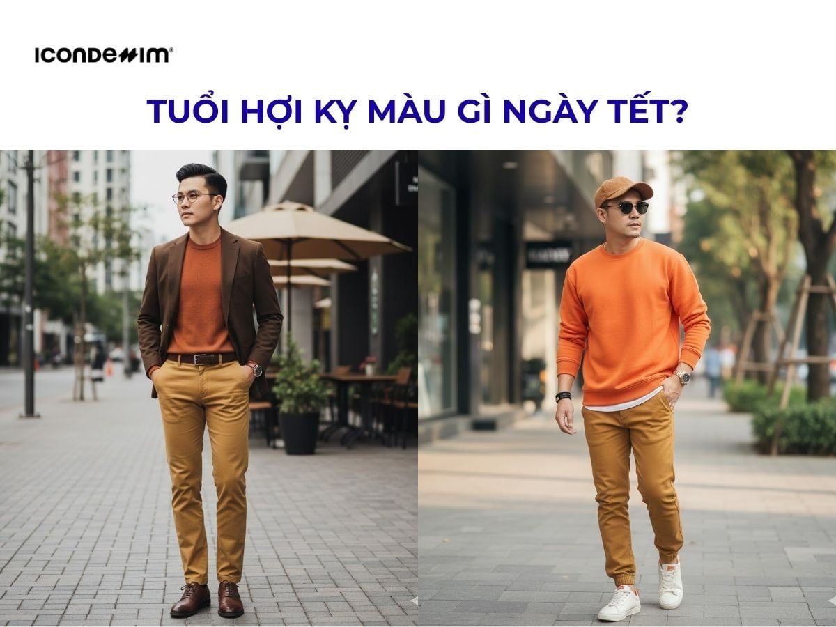 Người tuổi Hợi kỵ màu vàng đất hoặc màu nâu