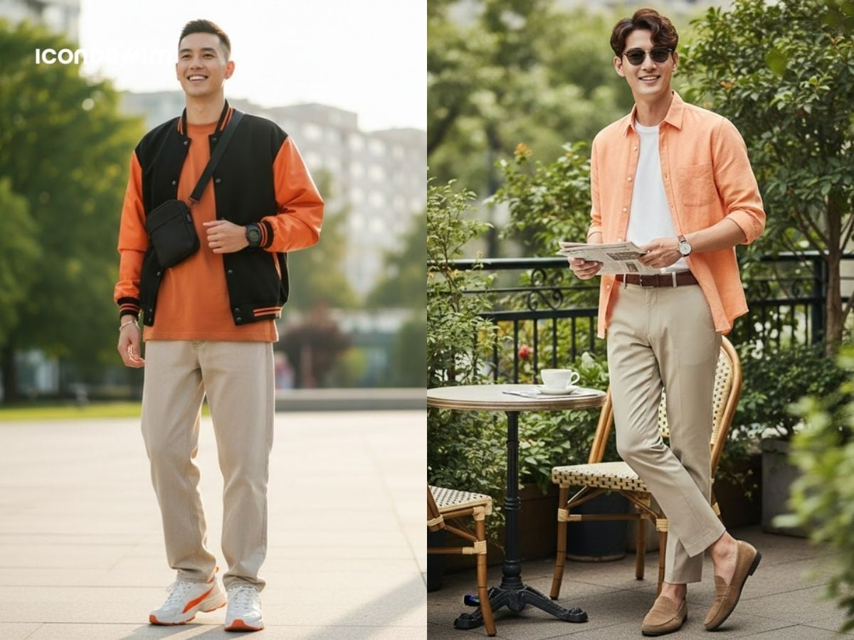 Màu cam tượng trưng cho sự sáng tạo, năng động