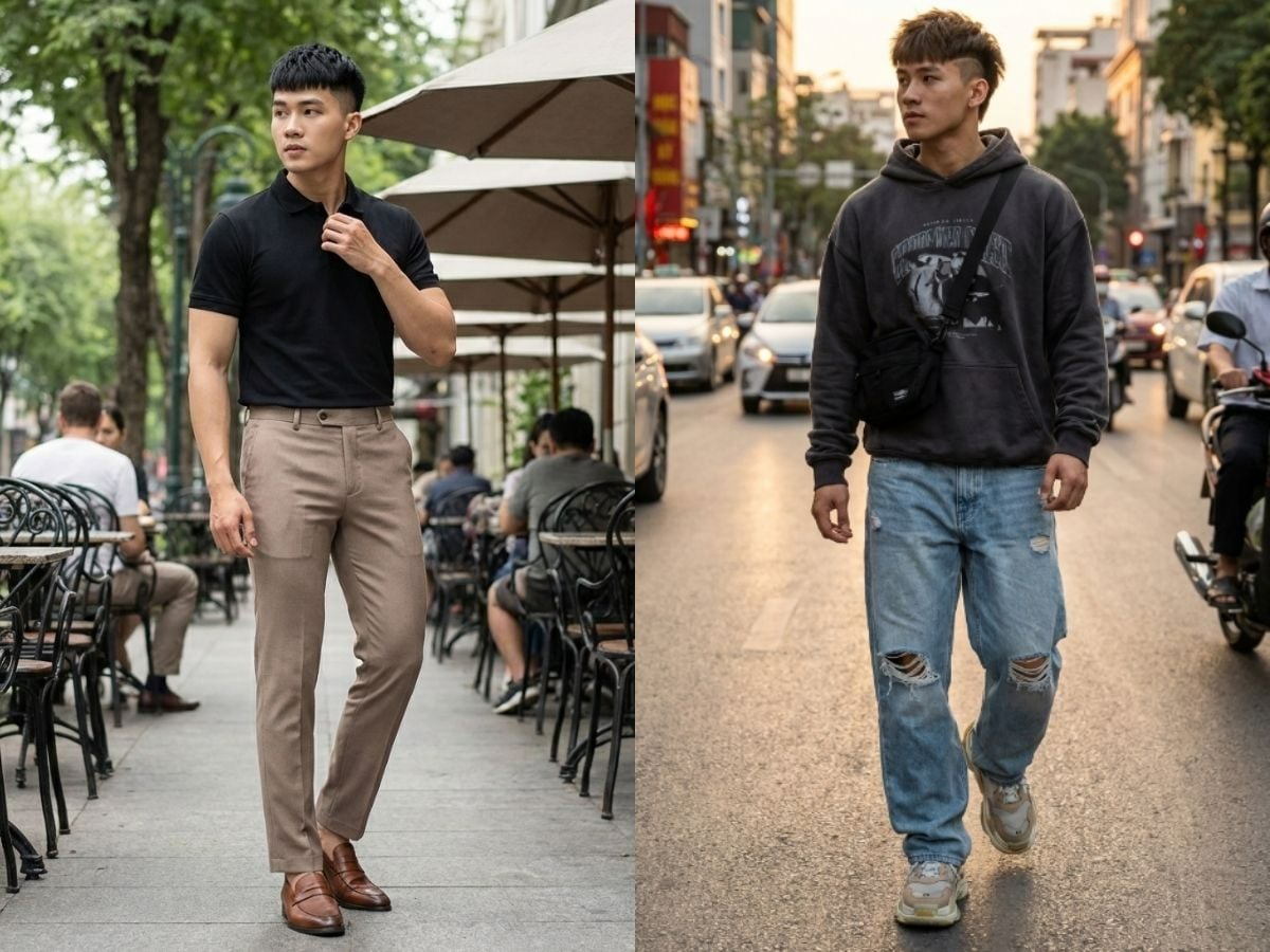 Nam tuổi Ngọ không nên diện outfit màu đen