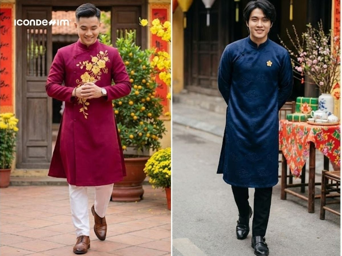 Dáng chụp ảnh rất phù hợp để chụp cả khi bạn đi chùa cầu may đầu năm